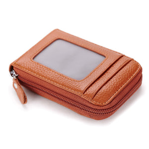 Genuine Leather Credit Card Organizer - www.outfitzing.com